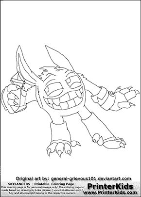 skylander coloring pages pop fizz skylander - photo #15