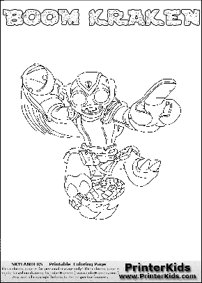 skylanders swap force coloring pages grim creeper - photo #10