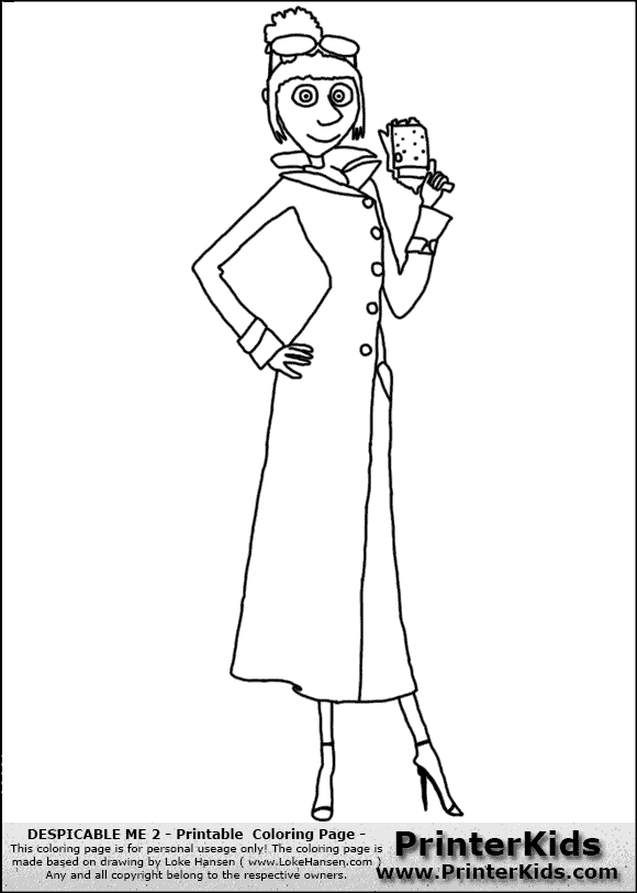 despicable me 2 coloring pages online - photo #25