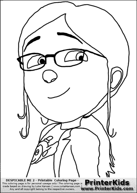 despicable me 2 coloring pages online - photo #22