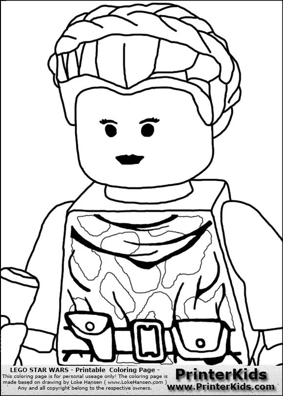 padme clone wars coloring pages - photo #39
