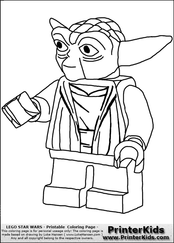 yoda coloring pages - photo #29
