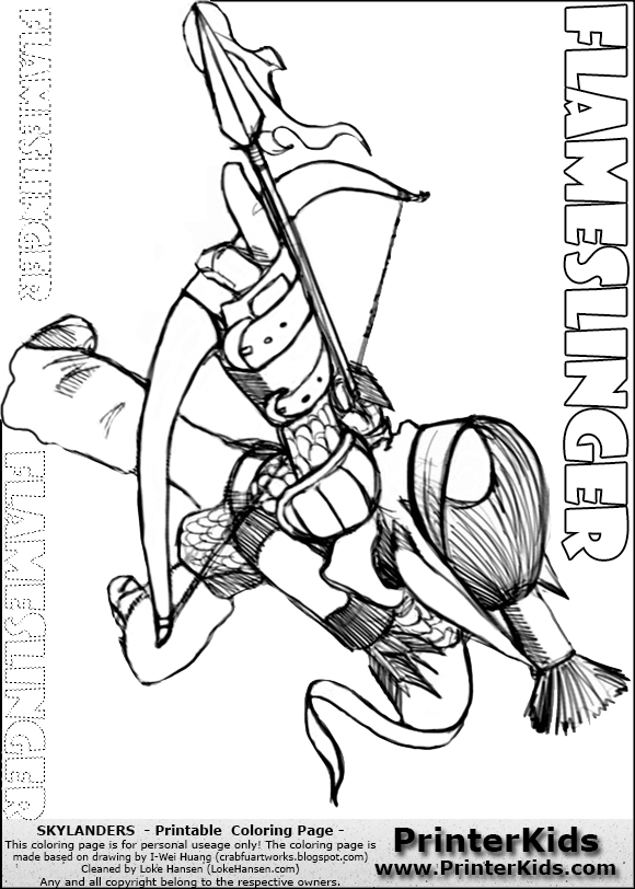 skylanders warnado coloring pages - photo #13