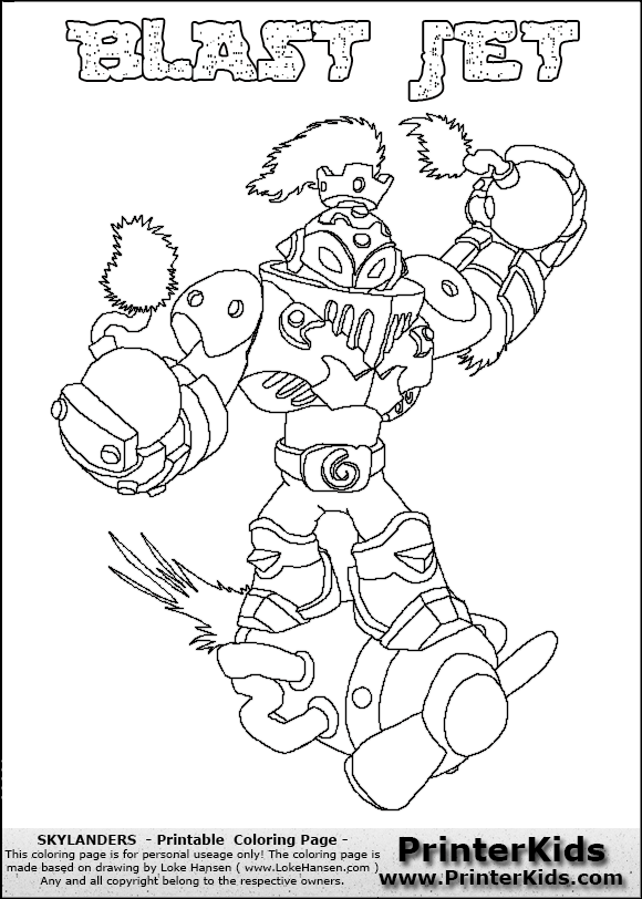 skylanders swap force coloring pages scratch - photo #7