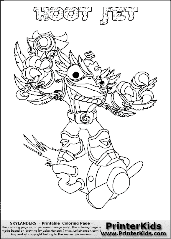 skylanders swap force coloring pages scratch - photo #12