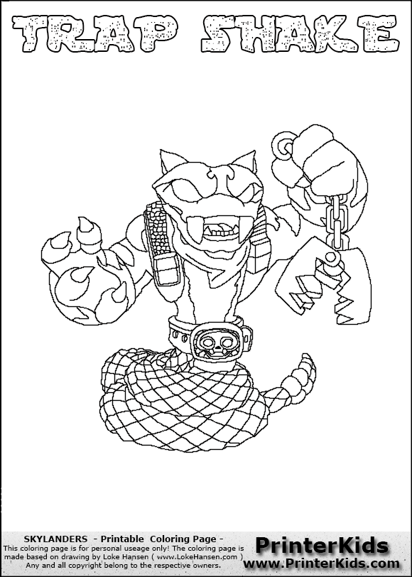 skylanders trap team coloring pages villains - photo #18