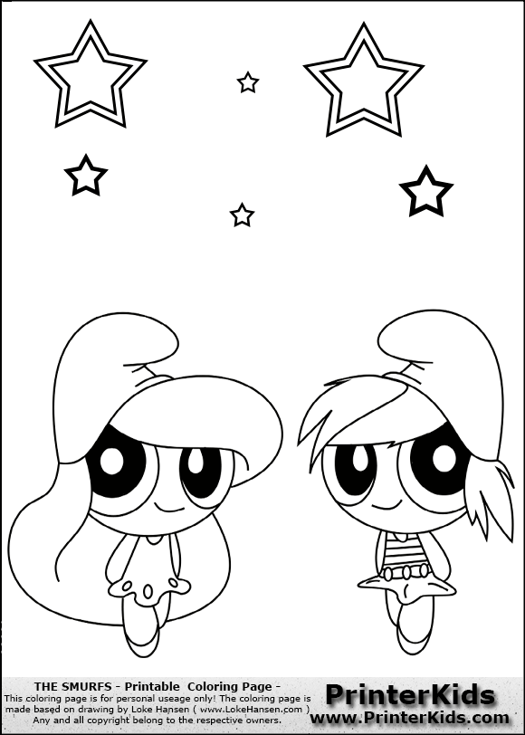 smurfette and vexy coloring pages - photo #35