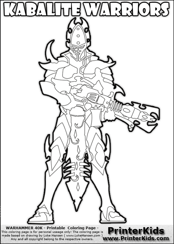 warhammer coloring pages - photo #18