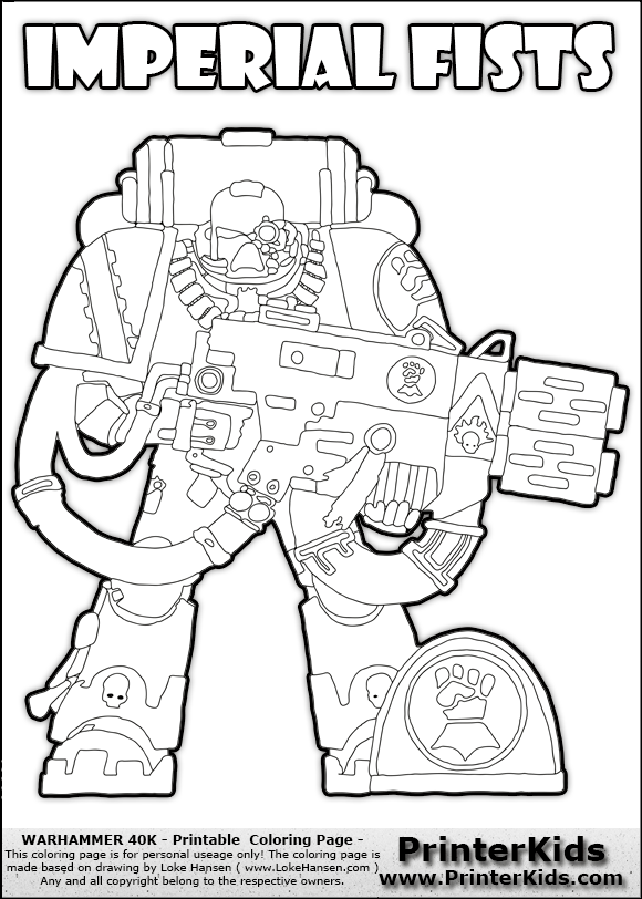 warhammer coloring pages - photo #22