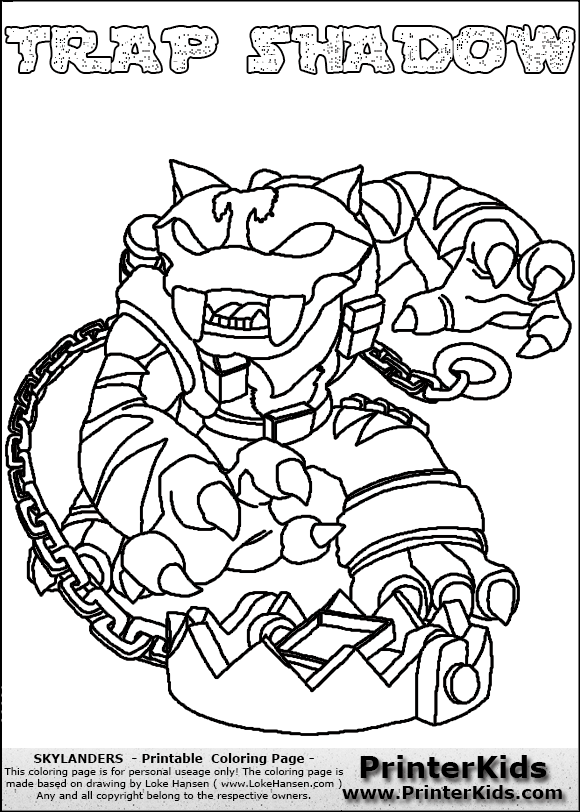 skylanders swap force coloring pages scratch - photo #13